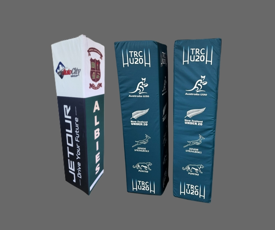 Full Print Rugby Post Protector